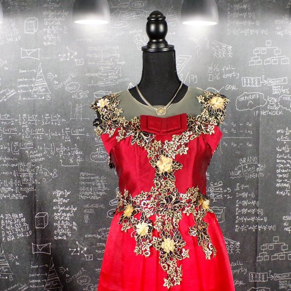 Embellished Sequin Maxi Sleeveless Eve Dress - Picture 2 of 8